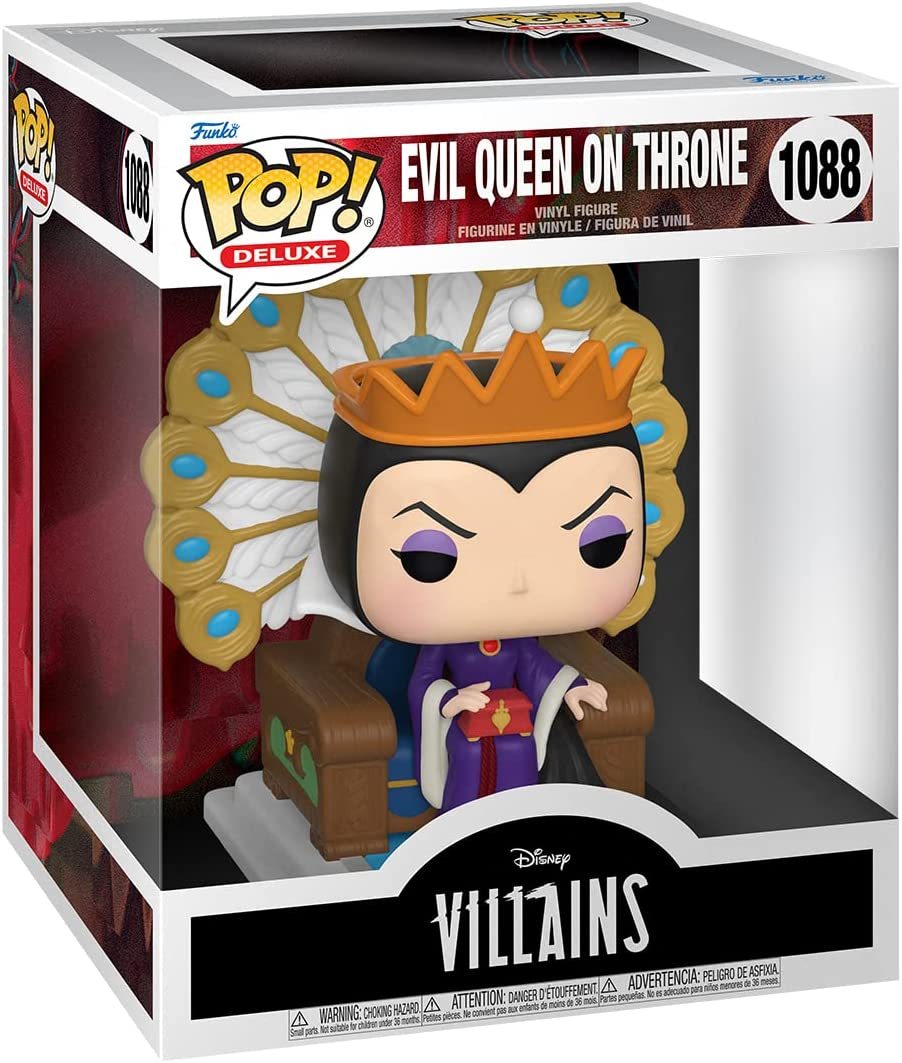 Villains #1088 - Evil Queen on Throne - Funko Pop! Deluxe