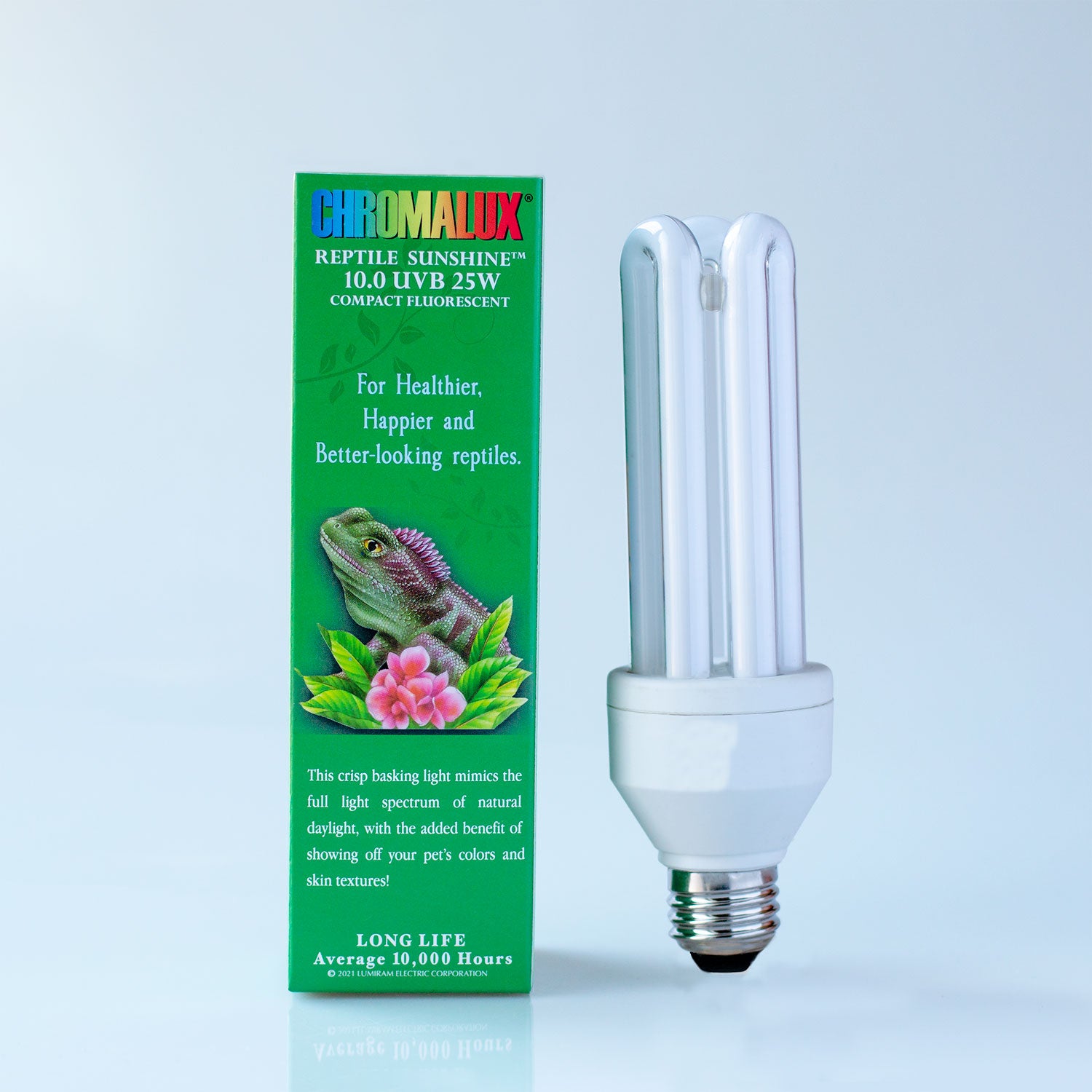 Full Spectrum Reptile Sunshine 10 UVB - 25 Watt Compact Fluorescent Lamp