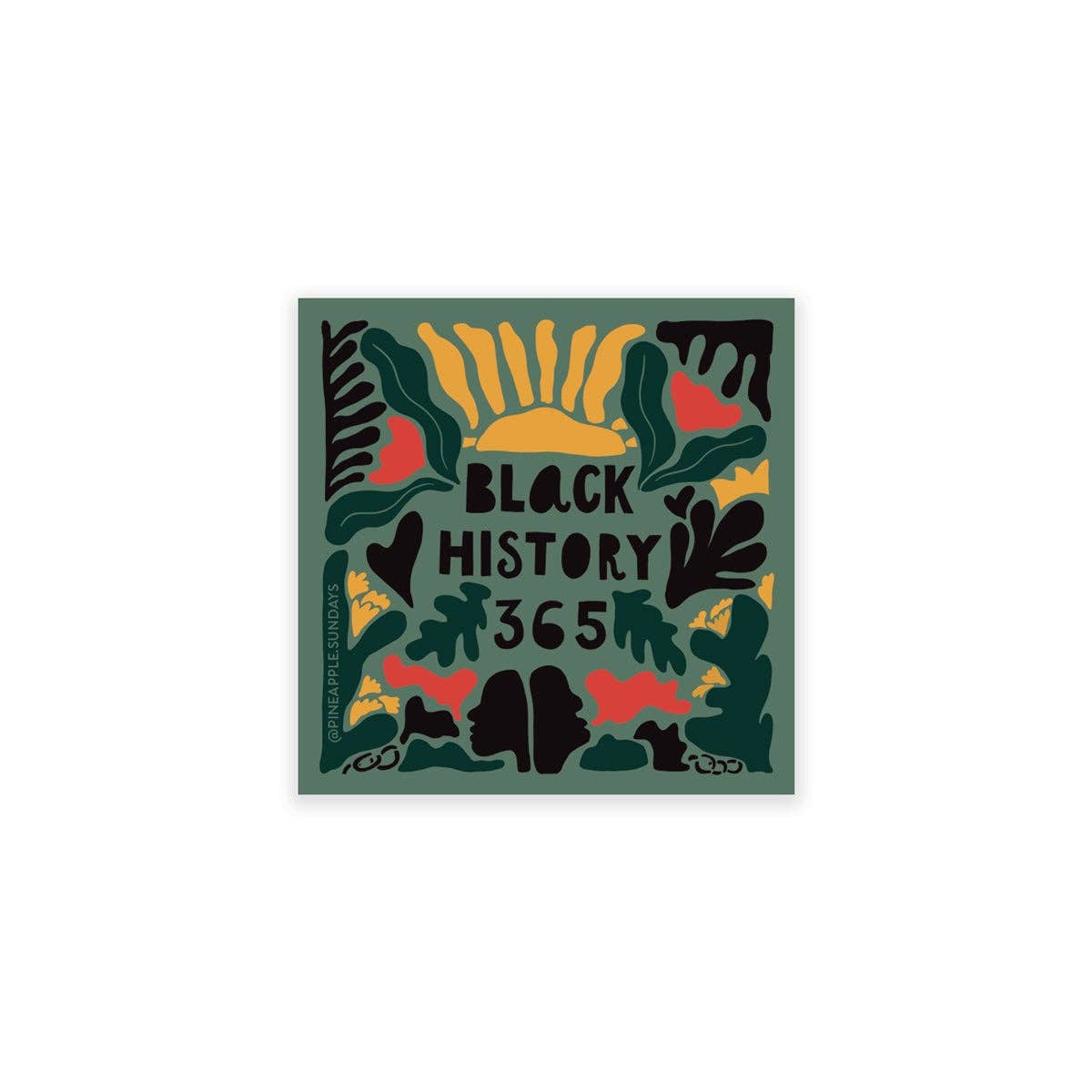 Black History 365 Sticker