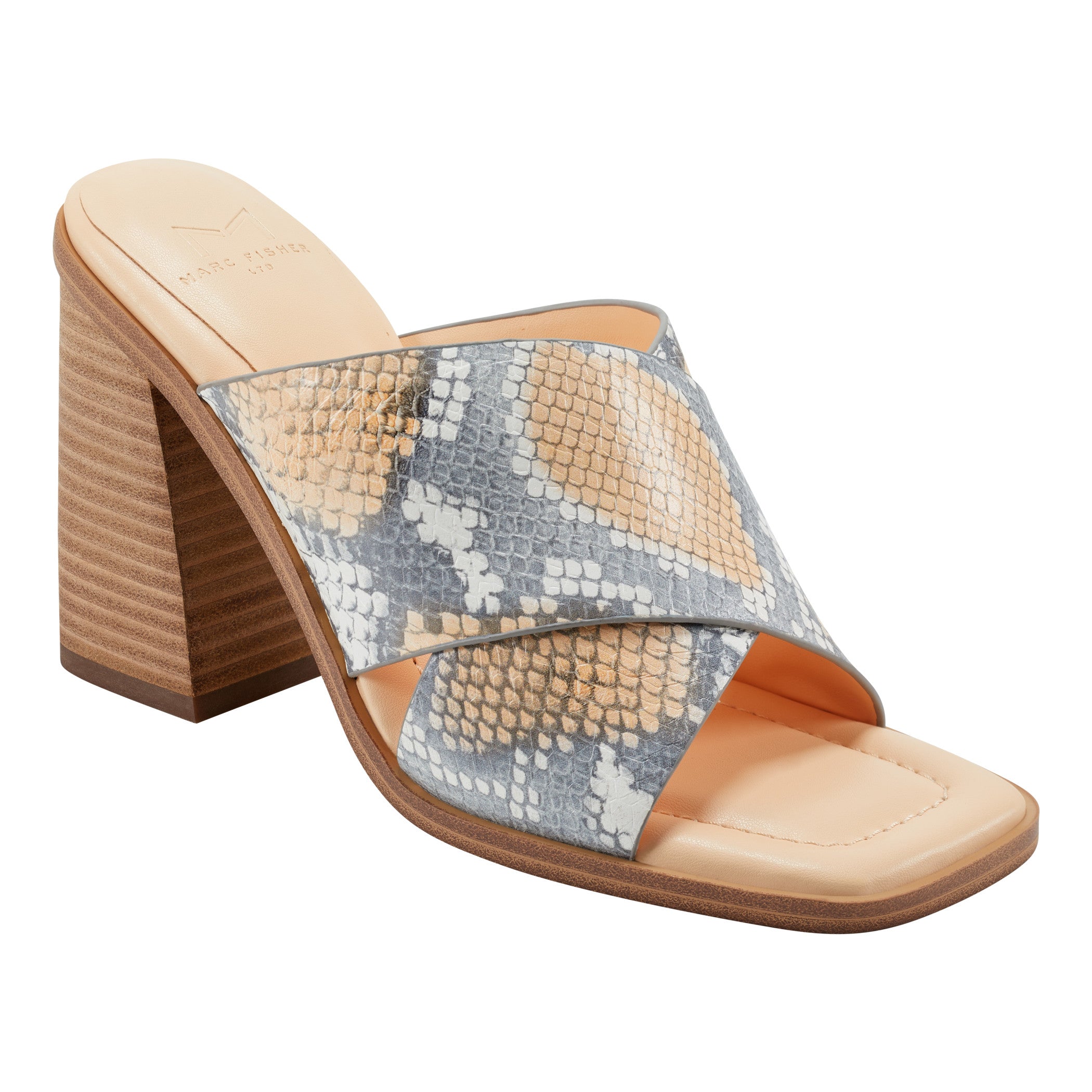 Barli Heeled Slide Sandal