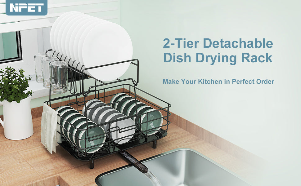 Dish drying rack