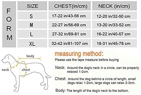 Dog Harness Size