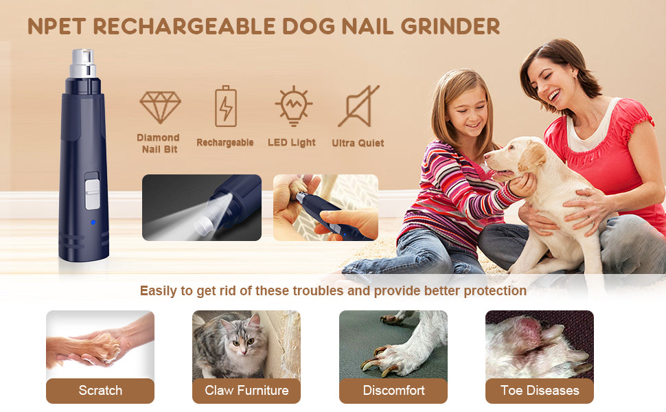 NPET Dog Nail Grinder