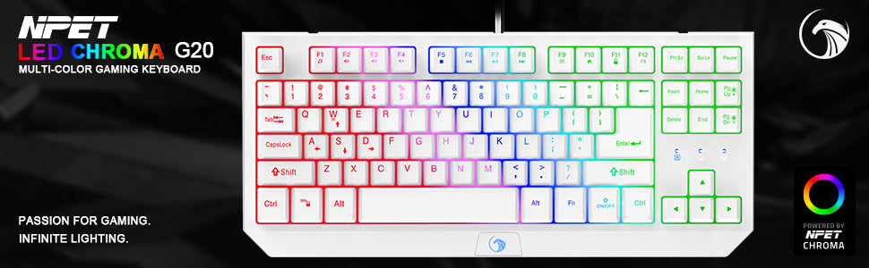 g20 white keyboard