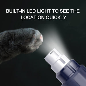 Dog Nail Grinder LED light