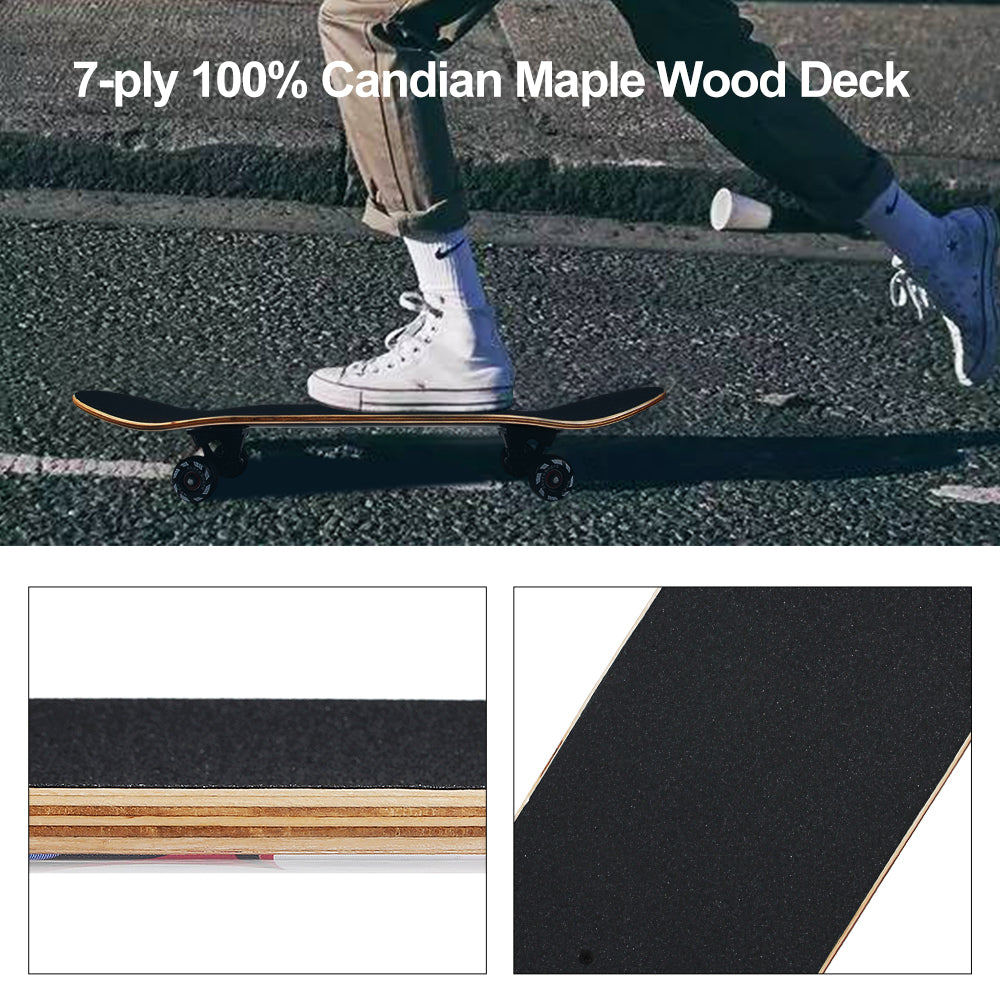 NPET 7-ply Skateboard