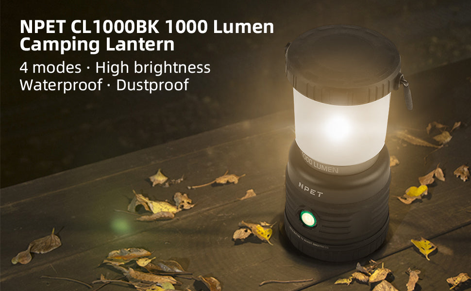 1000-LUMEN 4-MODE LED LANTERN FLASHLIGHT
