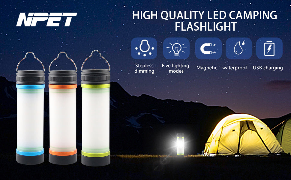 NPET camping flashlight