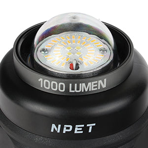 NPET LED Camping Lantern 1000LM, Rechargeable/Battery Powered for
