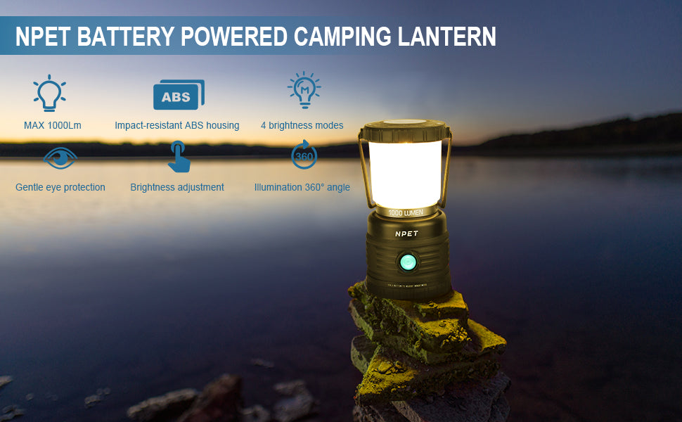battery powered lantern