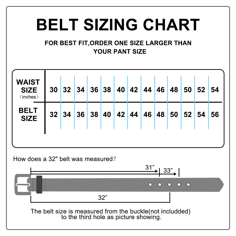 belt size