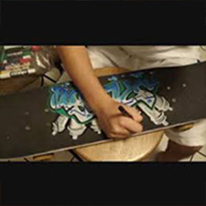blank skateboard 8 inch