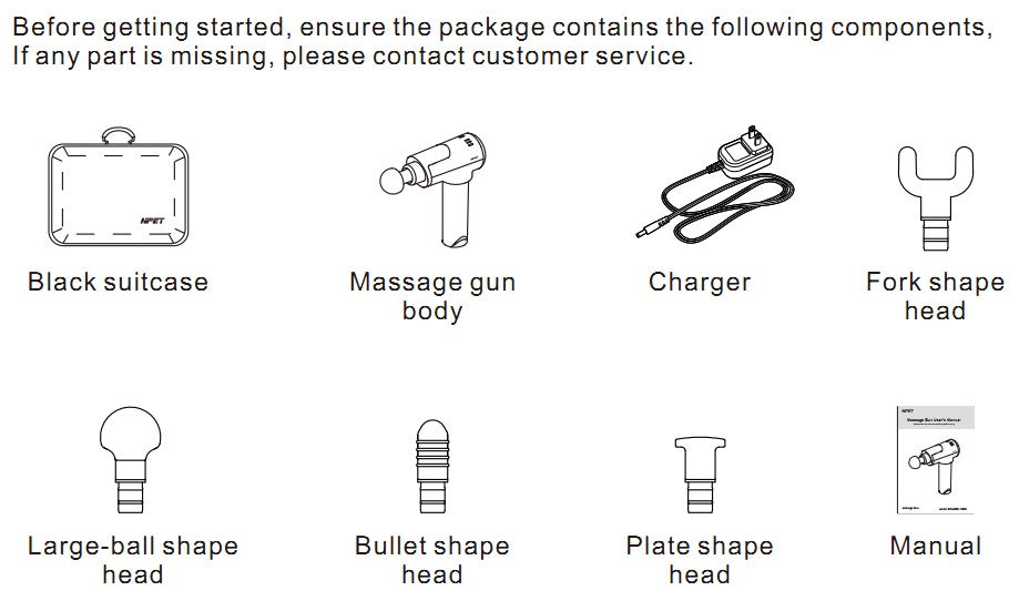 Massagers gun