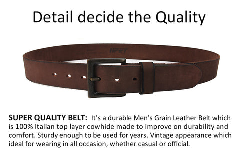 npet mens belt