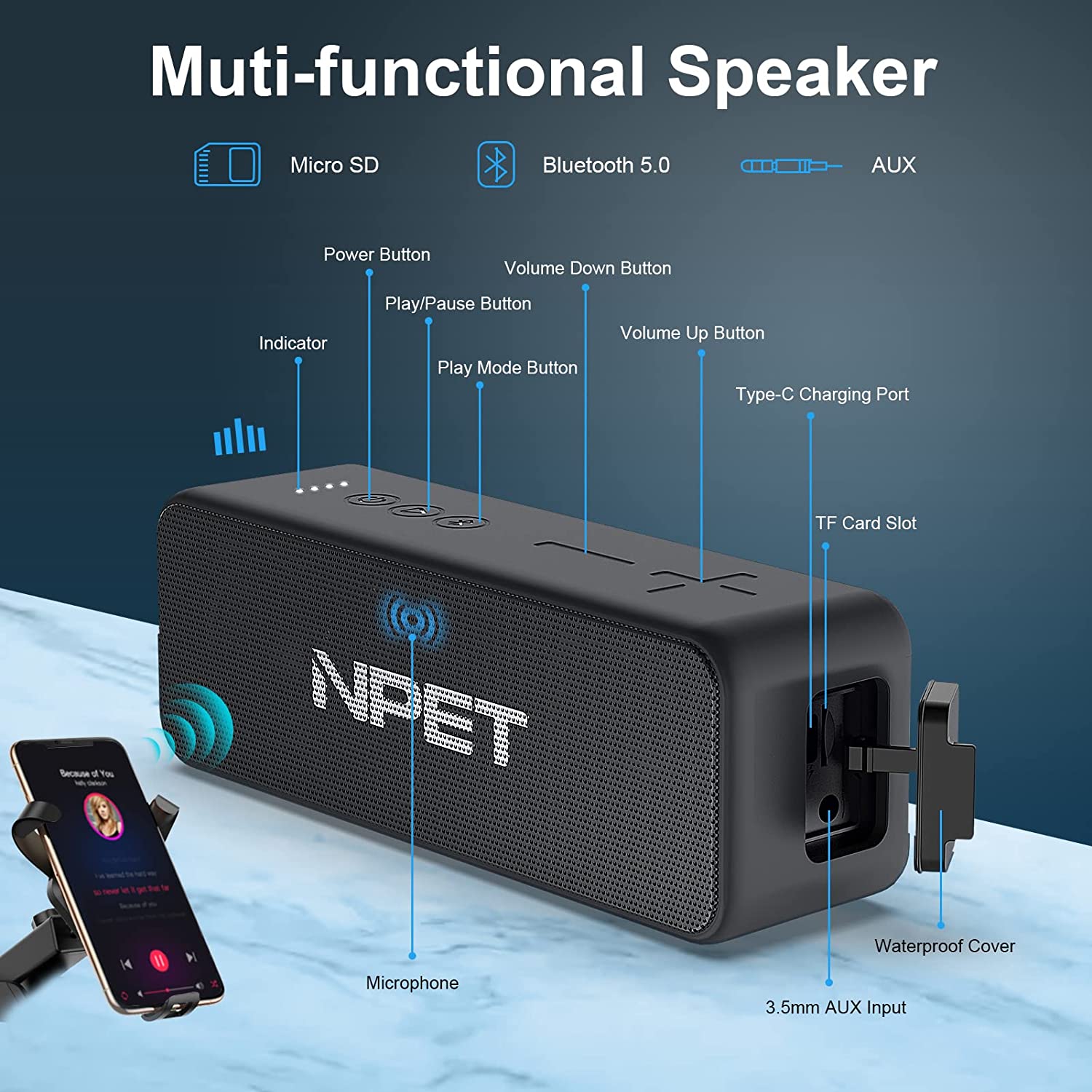 multi-functional speaker