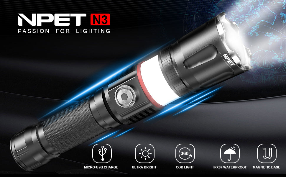 npet flashlight