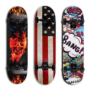 NPET Pro Skateboard Complete 31 Inch 7 Layer Canadian Maple