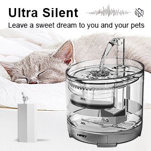 wf050 cat water fountain