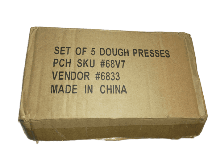 Set of 5 Dough Presses (022)