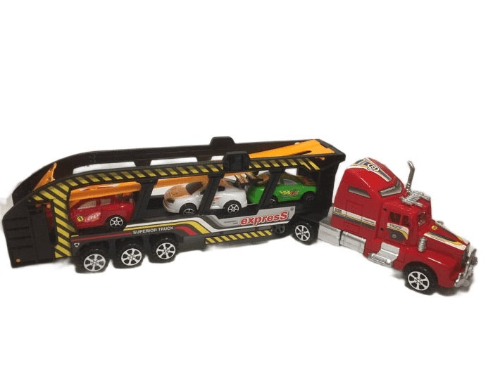 Superior Truck Friction Car Carrier Set (026)