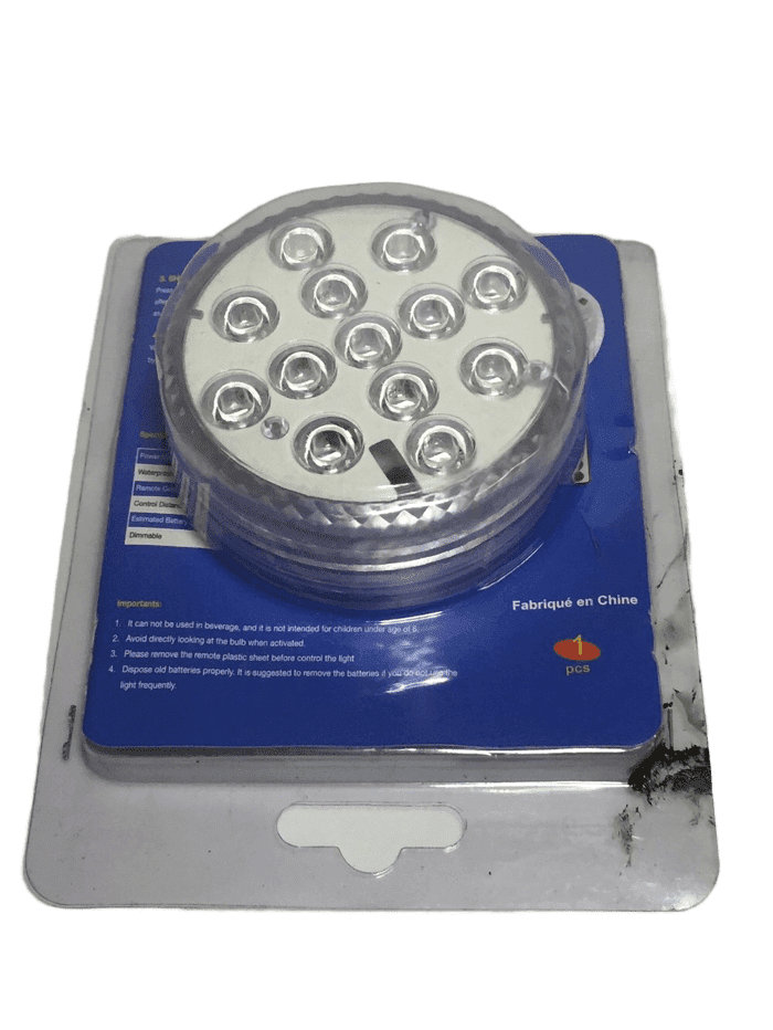 Submersible LED Light With Remote (019)