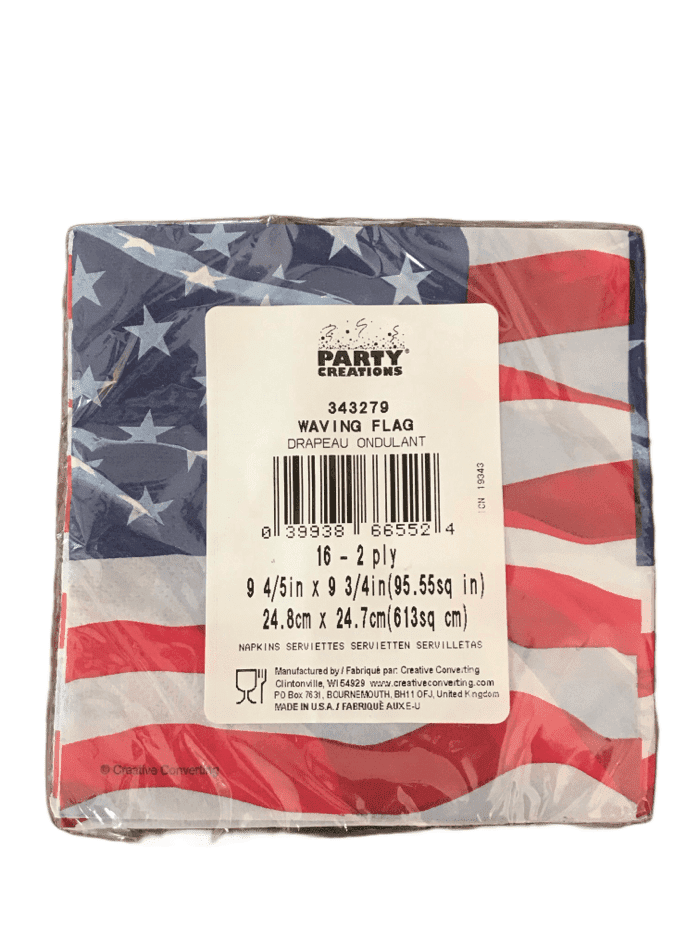 USA Flag Design Napkins (028)