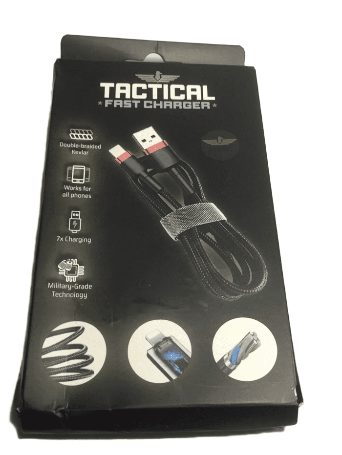 Tactical Lightning Fast Charging Cable (026)