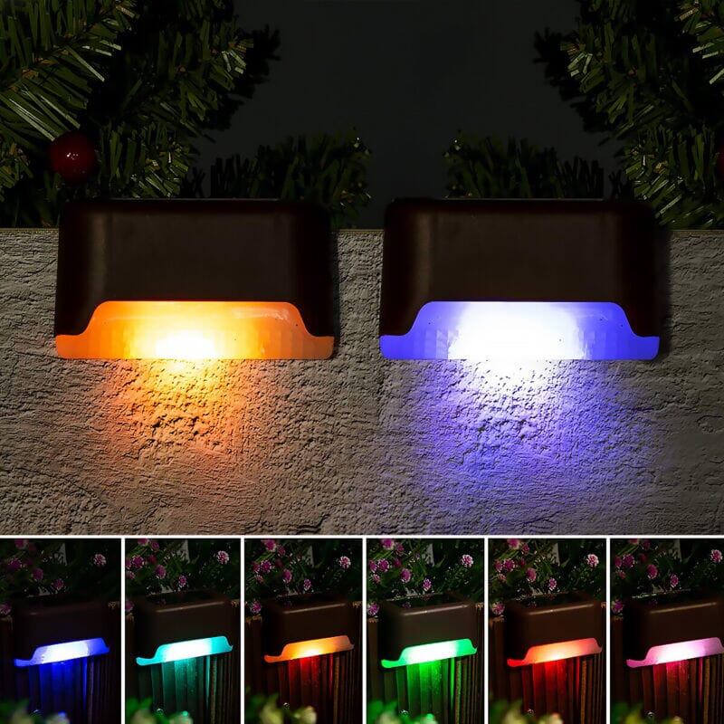 SMAXPro? Solar Pool-Side Color Lights: 8-Pack, Waterproof, Swimming Pool