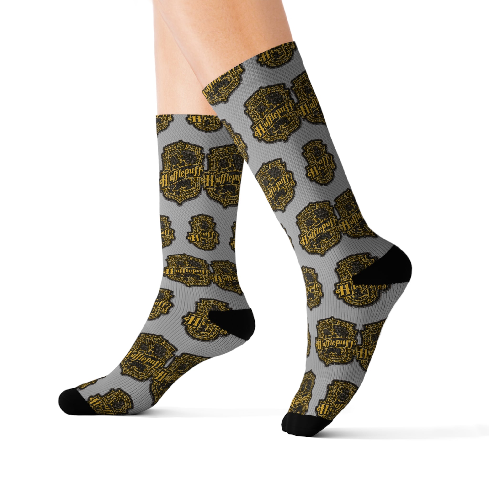 Hufflepuff Crest Socks