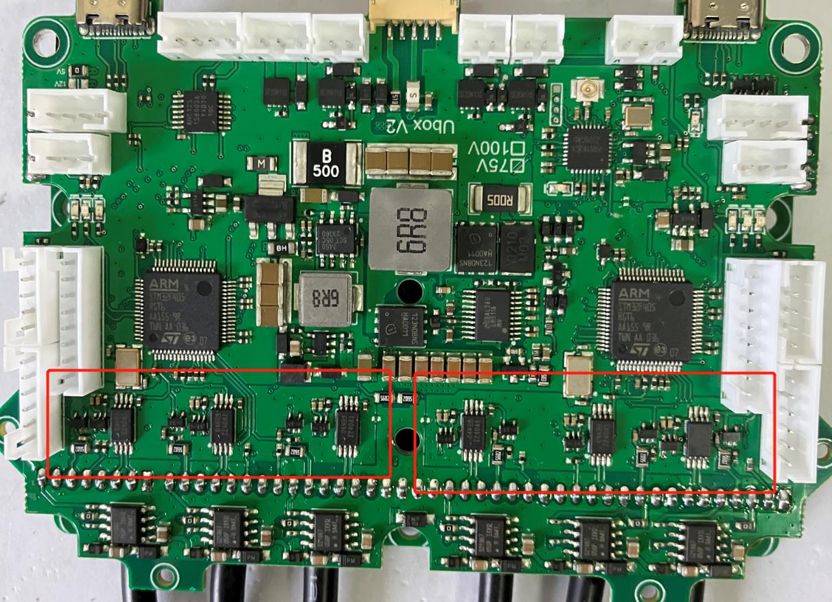 The analog ground of Ubox v2