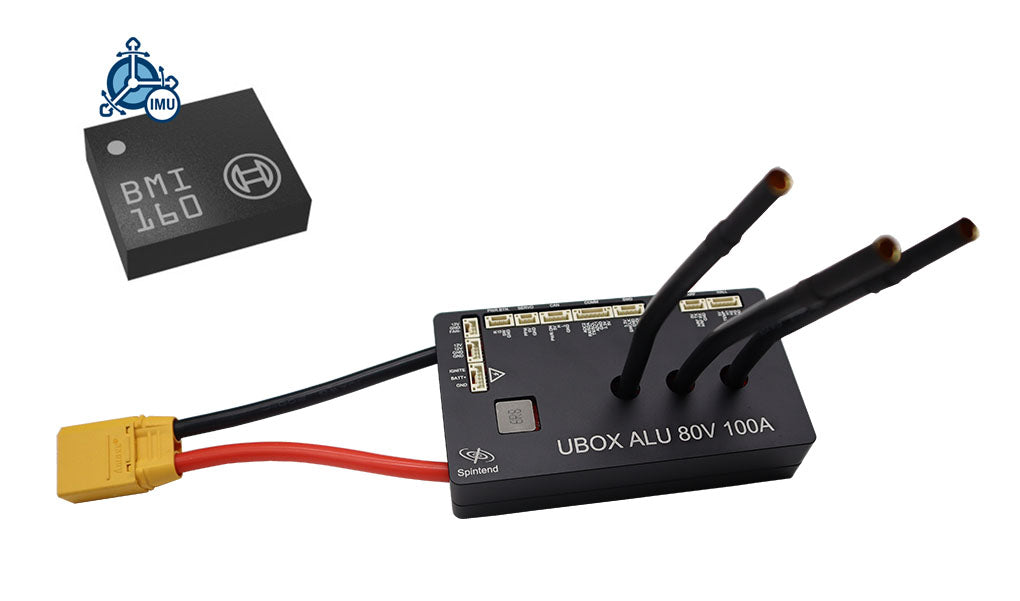 UBOX aluminum has inside BMI160 module for diy balanced board