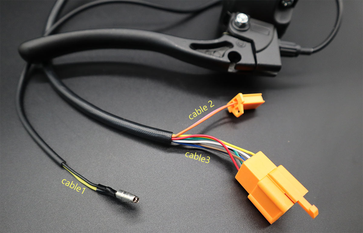 universal multifucntion throttle brake lever cable function