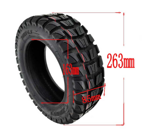 11'' off road solid tire for diy escooter
