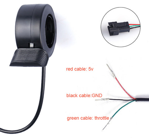 thumb throttle cable functions