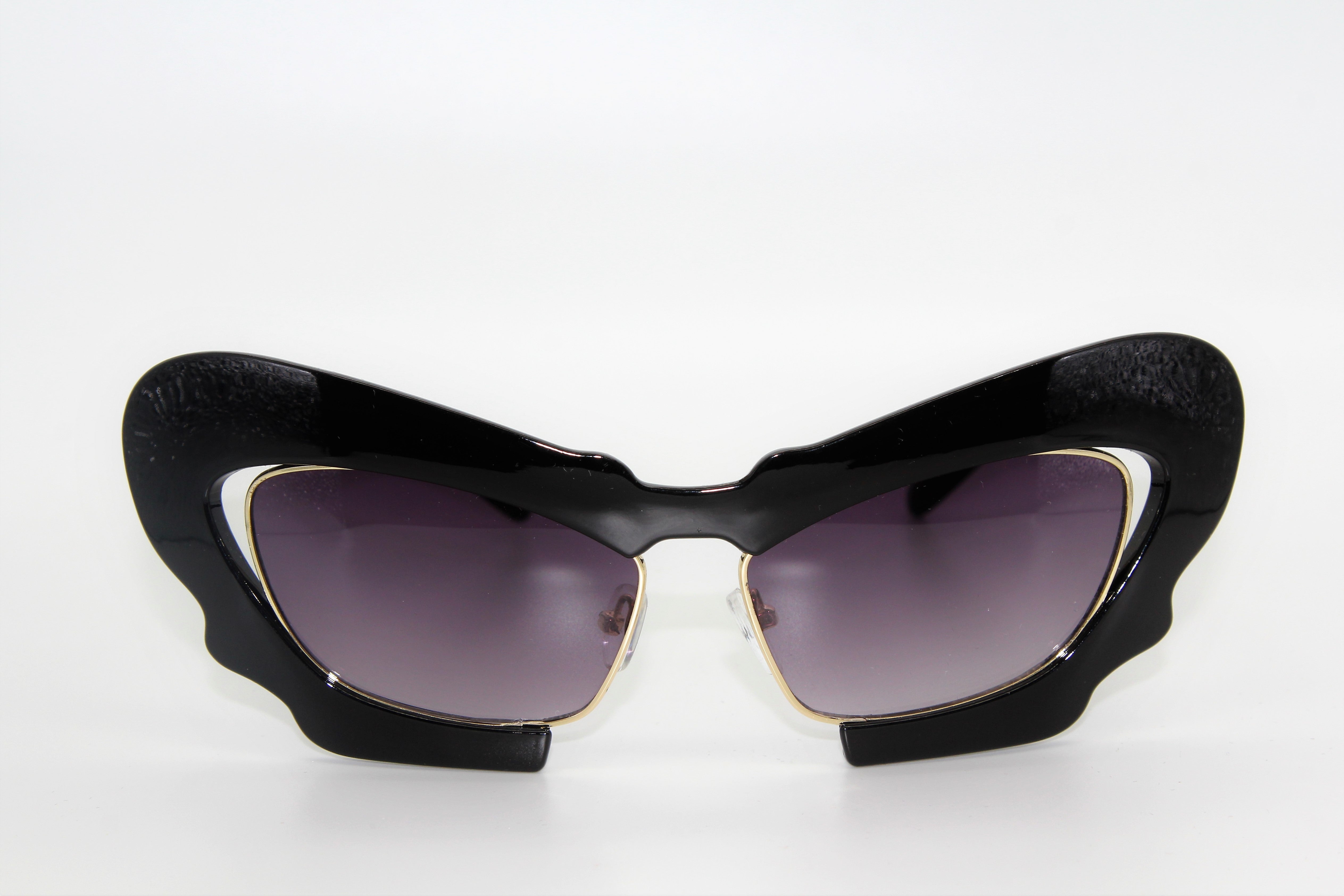 Women Black/ cat eye Elegant Stylish Sunglasses