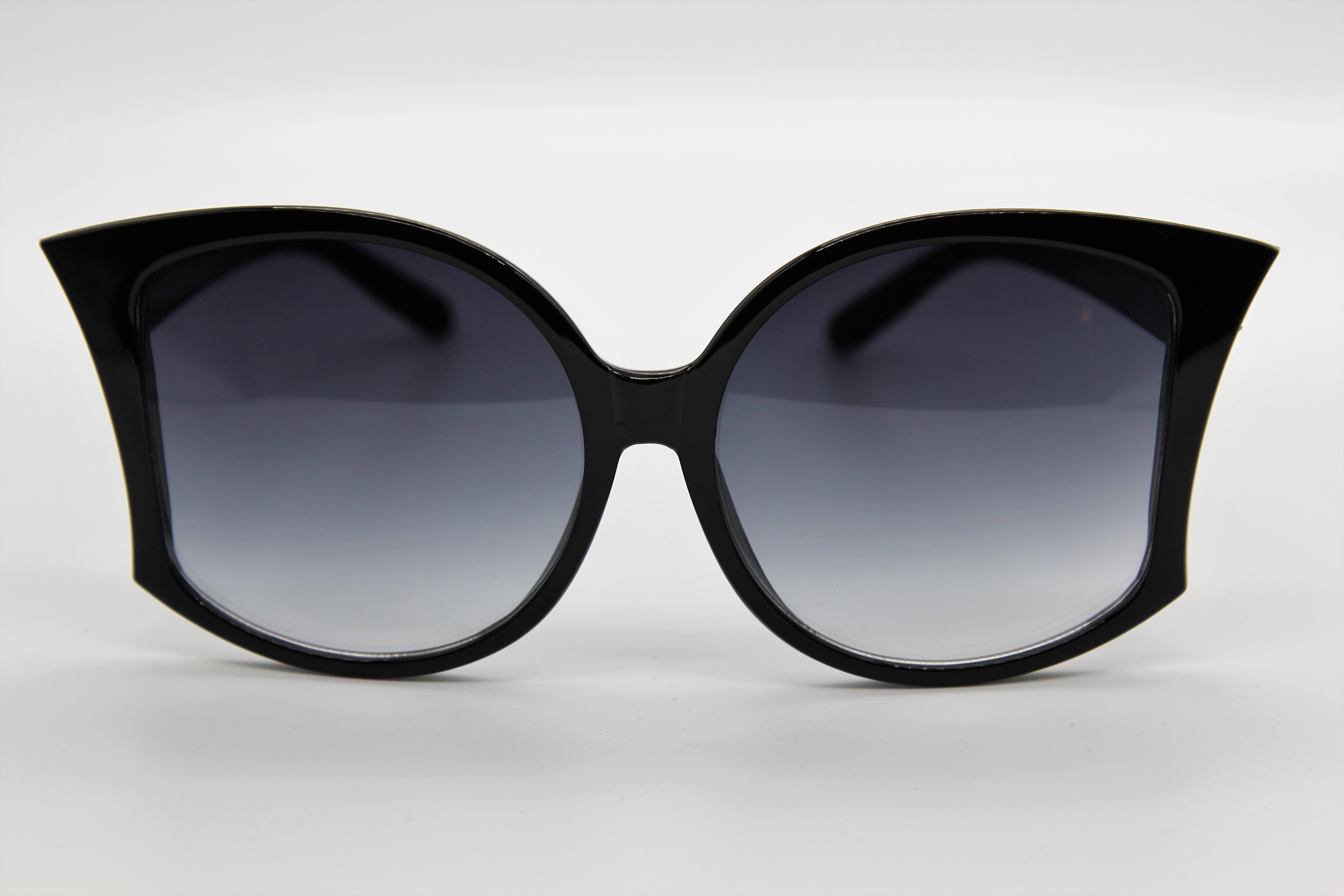 Cat Eye Black Sunglasses