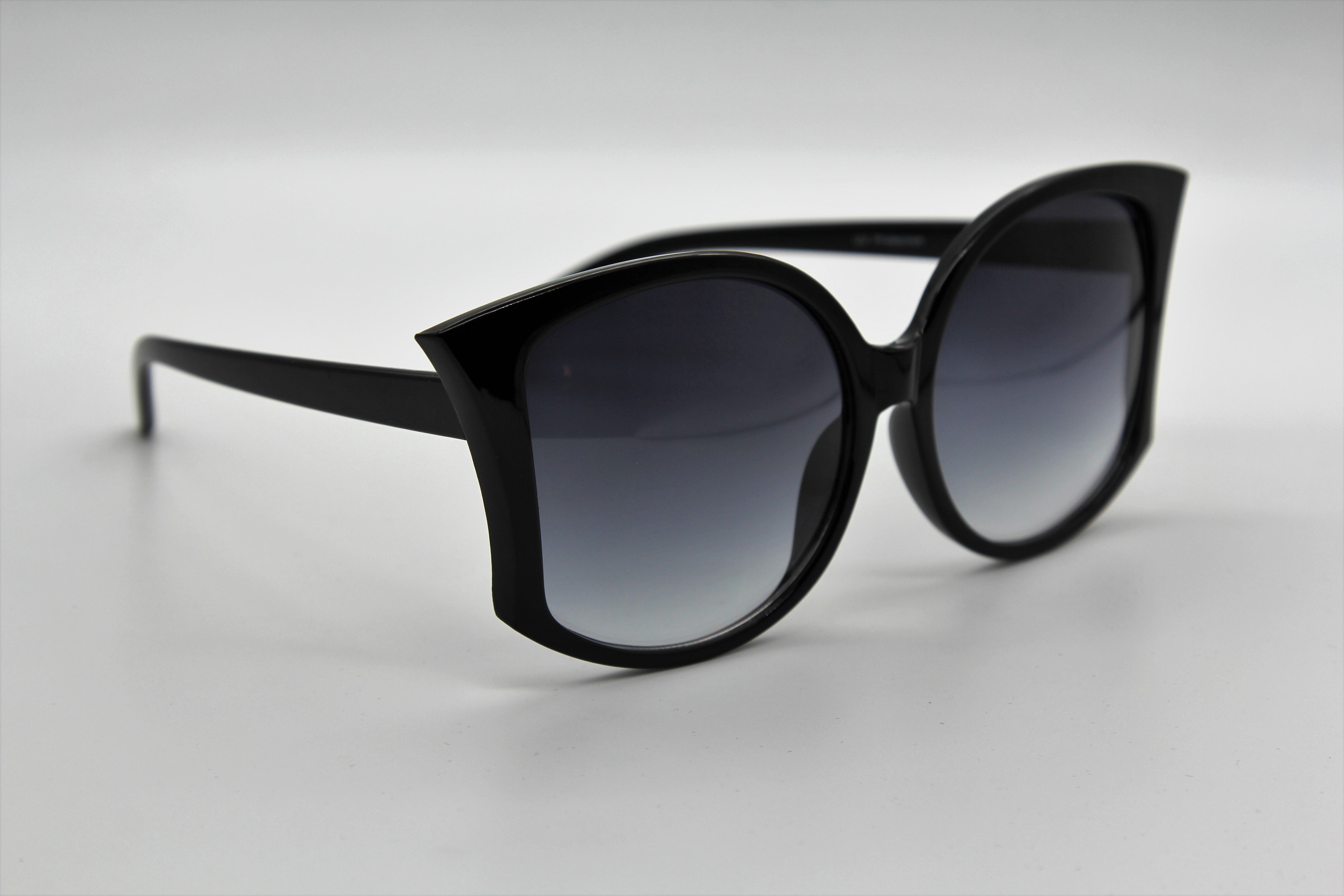 Cat Eye Black Sunglasses