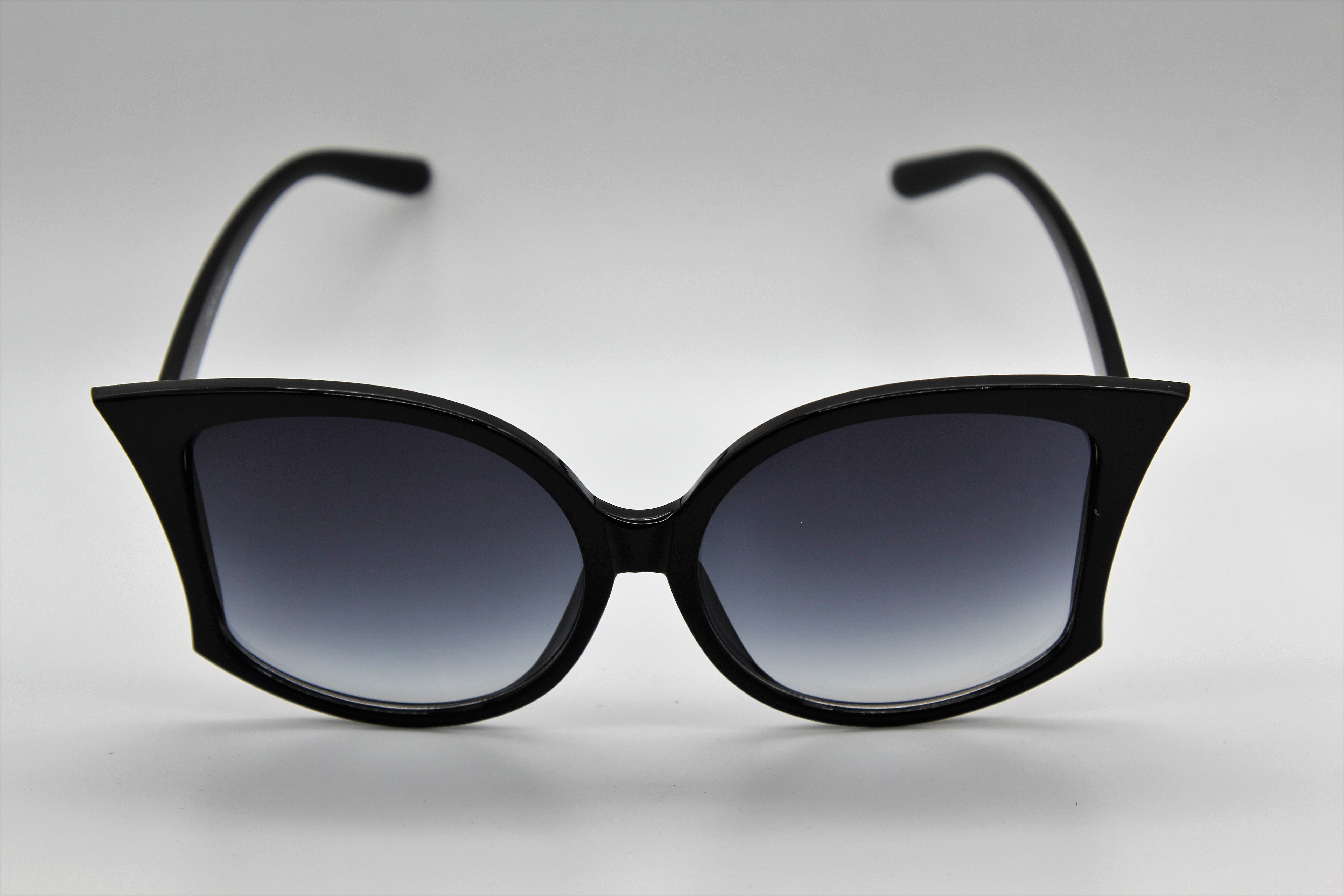 Cat Eye Black Sunglasses