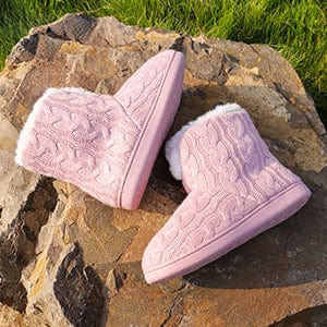 VeraCosy Ladies' Cable Knit Boots
