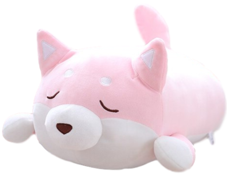 Happy/Sleepy Shibe Plushie (4 VARIANTS, 2 SIZES)