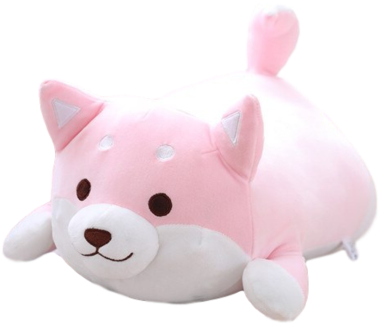 Happy/Sleepy Shibe Plushie (4 VARIANTS, 2 SIZES)