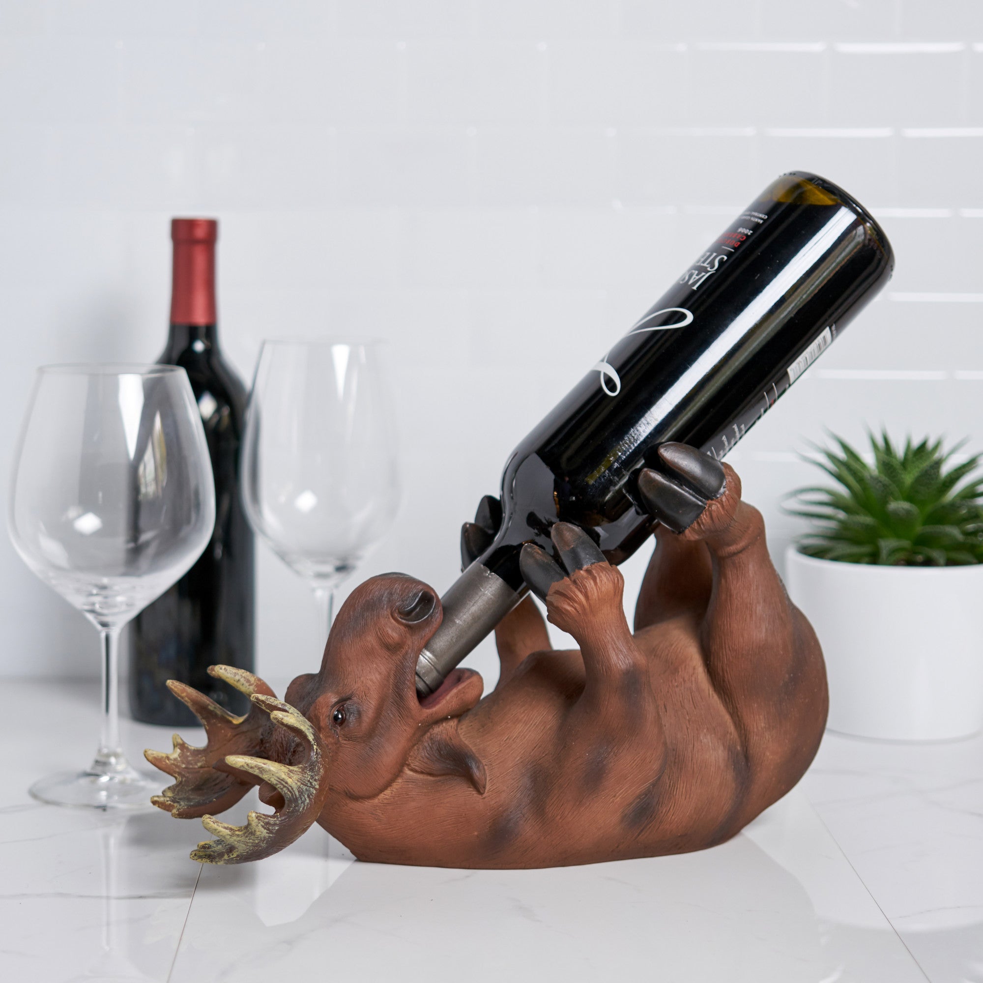 Mischievous Moose Bottle Holder by True