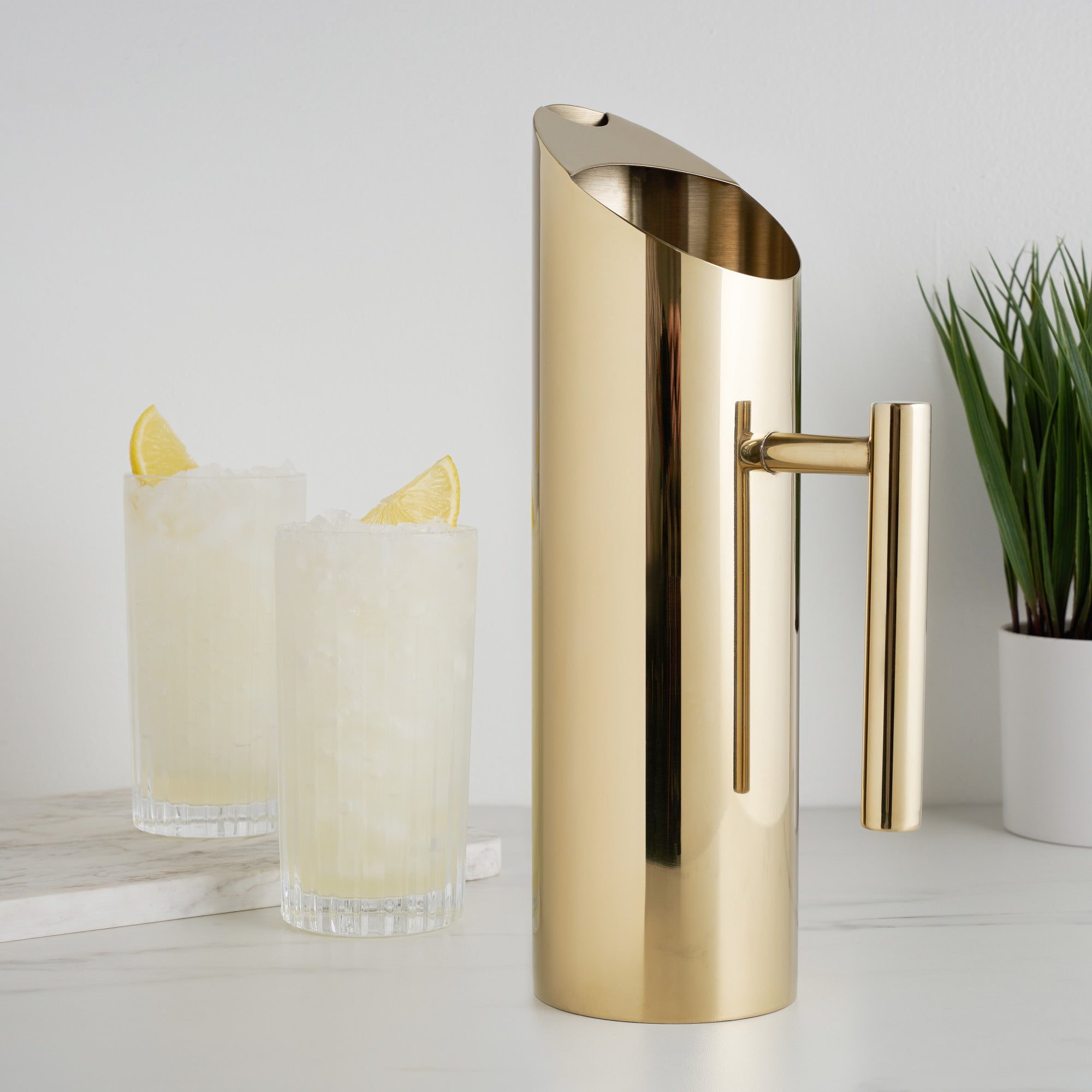 Modern Gold Pitcher by Viski?