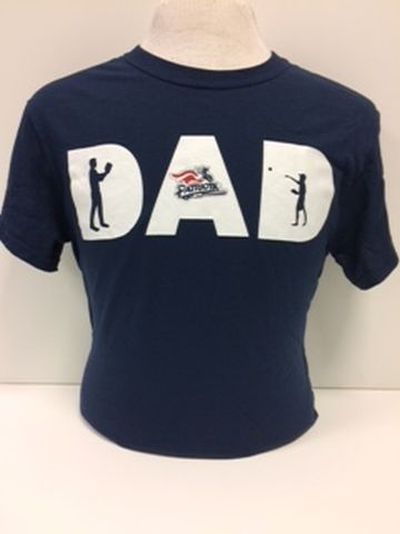 Somerset Patriots Catch With Dad Gildan Cotton Tee