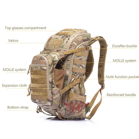 Yakeda Elite Assault Pack Military Backpack - 10 Best Affordable Tactical Backpacks