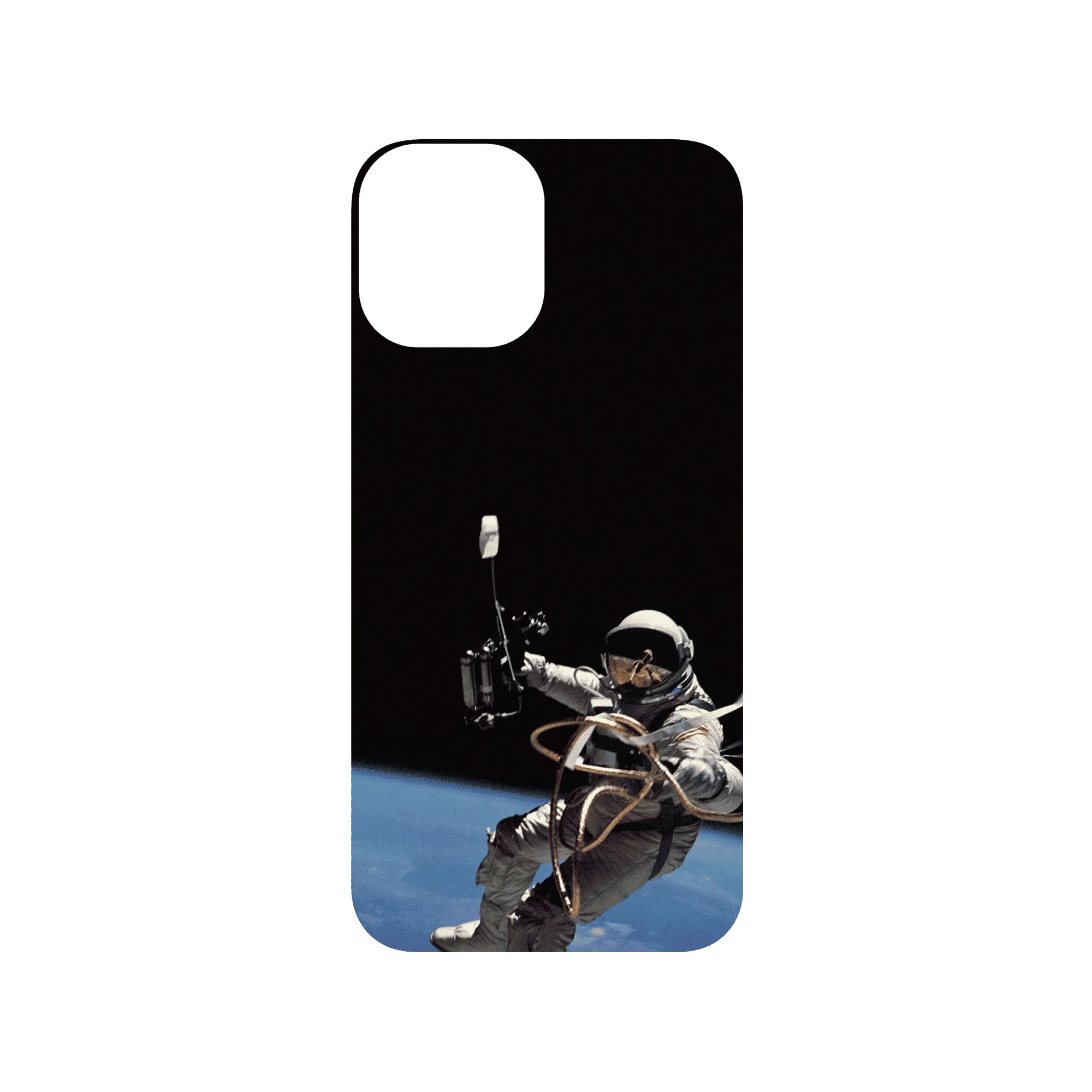 Cosmos SolidSuit (MagSafe compatible) iPhone 12 Pro Case - Astronaut Schweickart On The Lunar Module