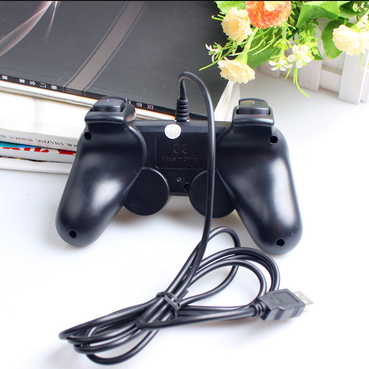 Videogame PC Controller Wired USB Black joystick controller High sensitive for PC Computer