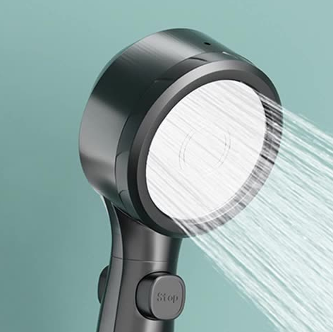 2022 Display LED Shower Head Water Adjustable Style 4Mode High Pressure Shower Head