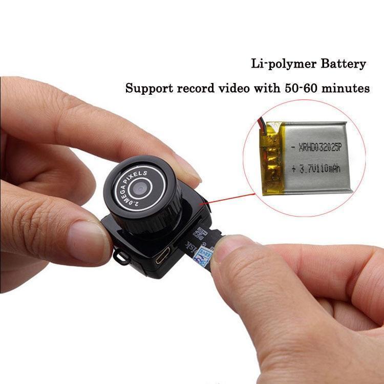 Tiny Mini Camera HD Video Audio Recorder Webcam Y2000 Camcorder Small DV DVR Security Secret Nanny Car Sport Micro Cam with Mic