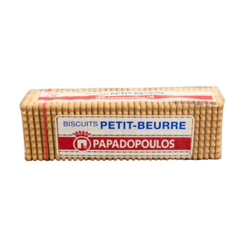 Papadopoulus Petit Beurre Biscuits, 225 gr